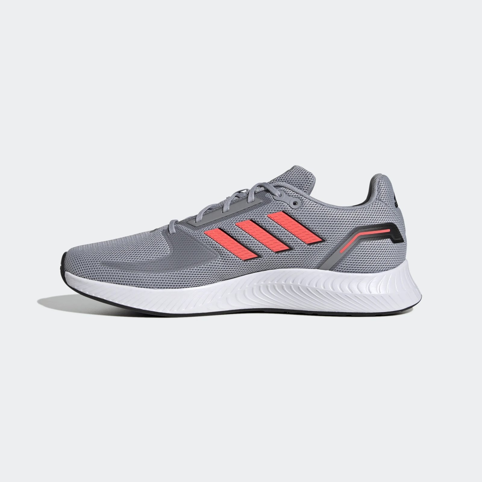 TENIS ADIDAS RUN FALCON 2.0 GRIS HOMBRE