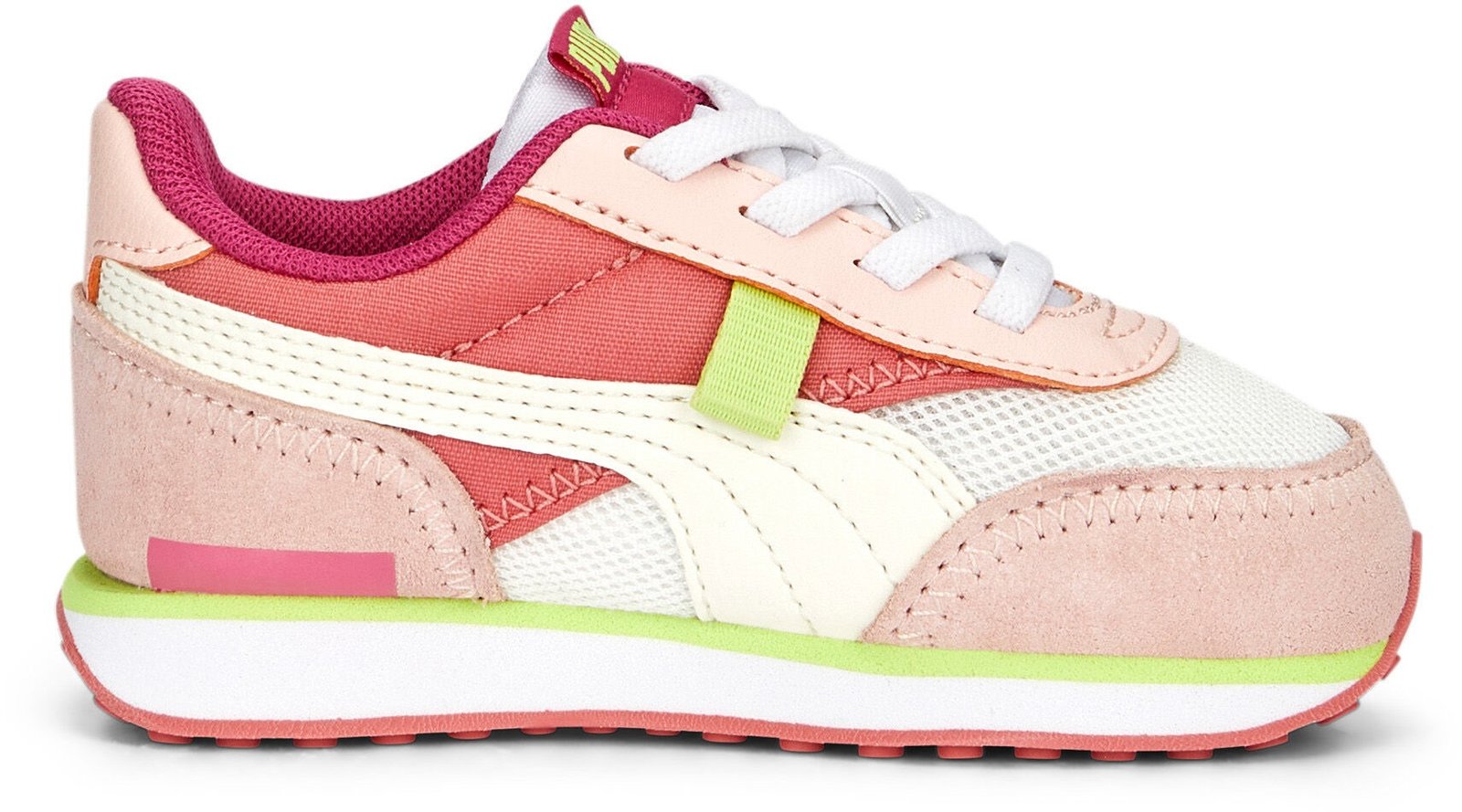 TENIS PUMA BEBE FUTURE RIDER SPLASH ROSA