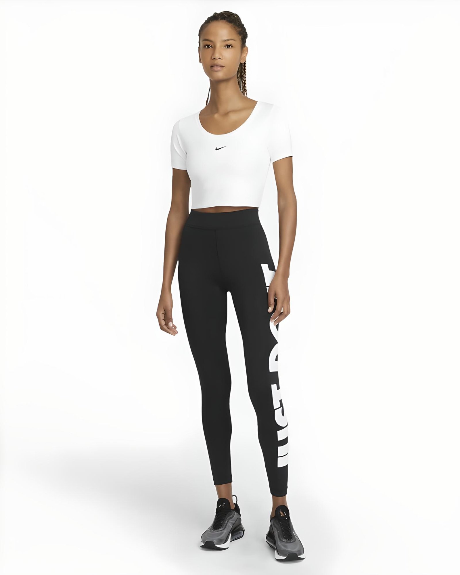 LICRA NIKE MUJER SPORTSWEAR ESSENTIAL NEGRA