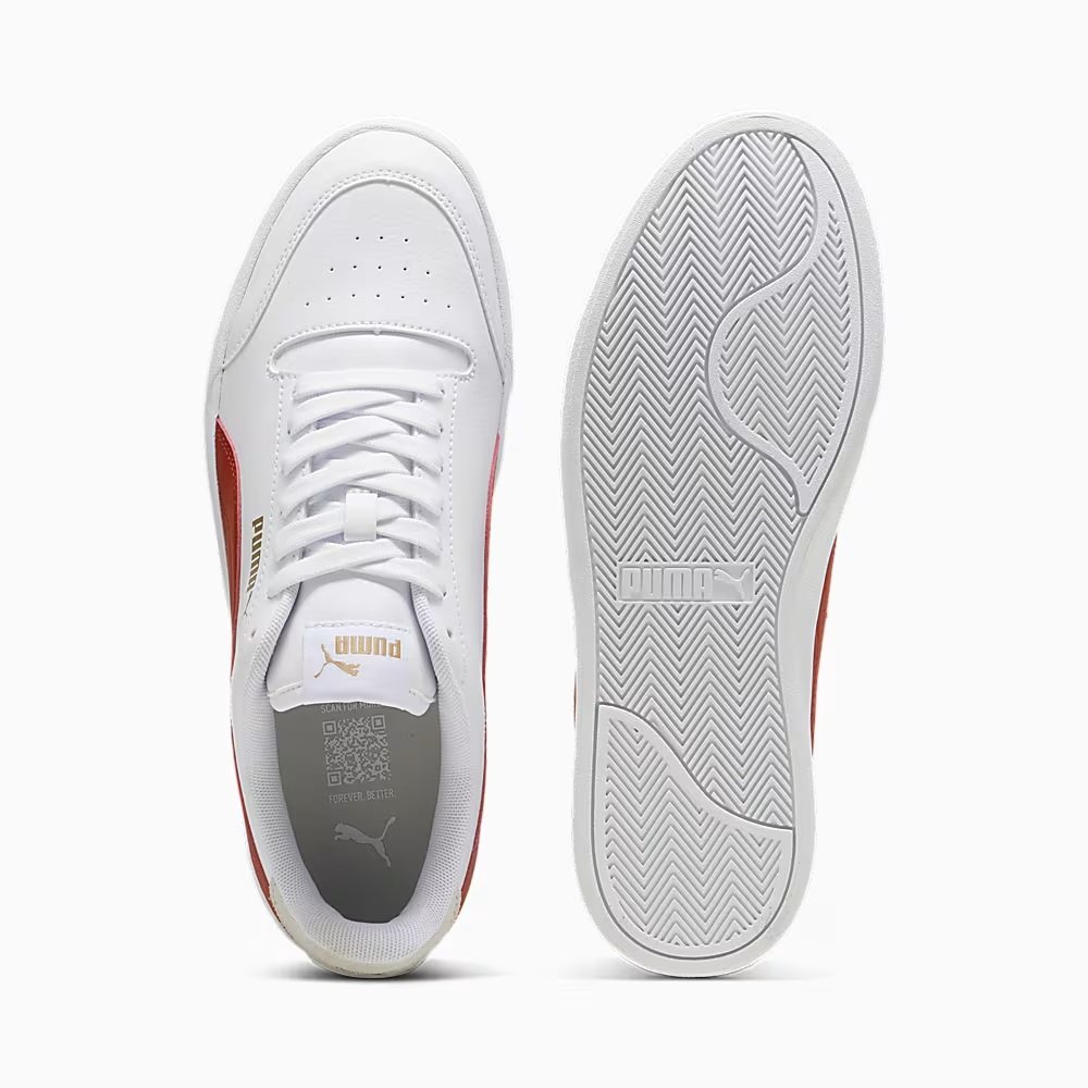 TENIS PUMA HOMBRE PUMA SHUFFLE BLANCO ROJO