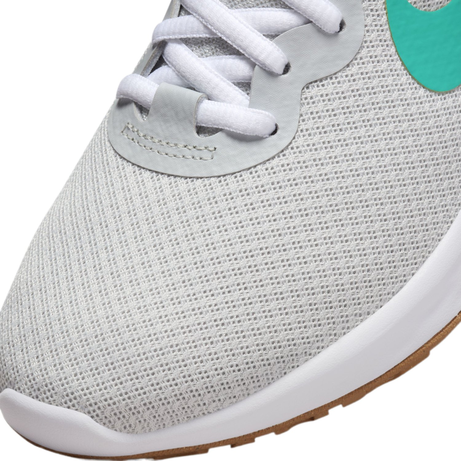 TENIS NIKE MUJER REVOLUTION 6 GRIS VERDE