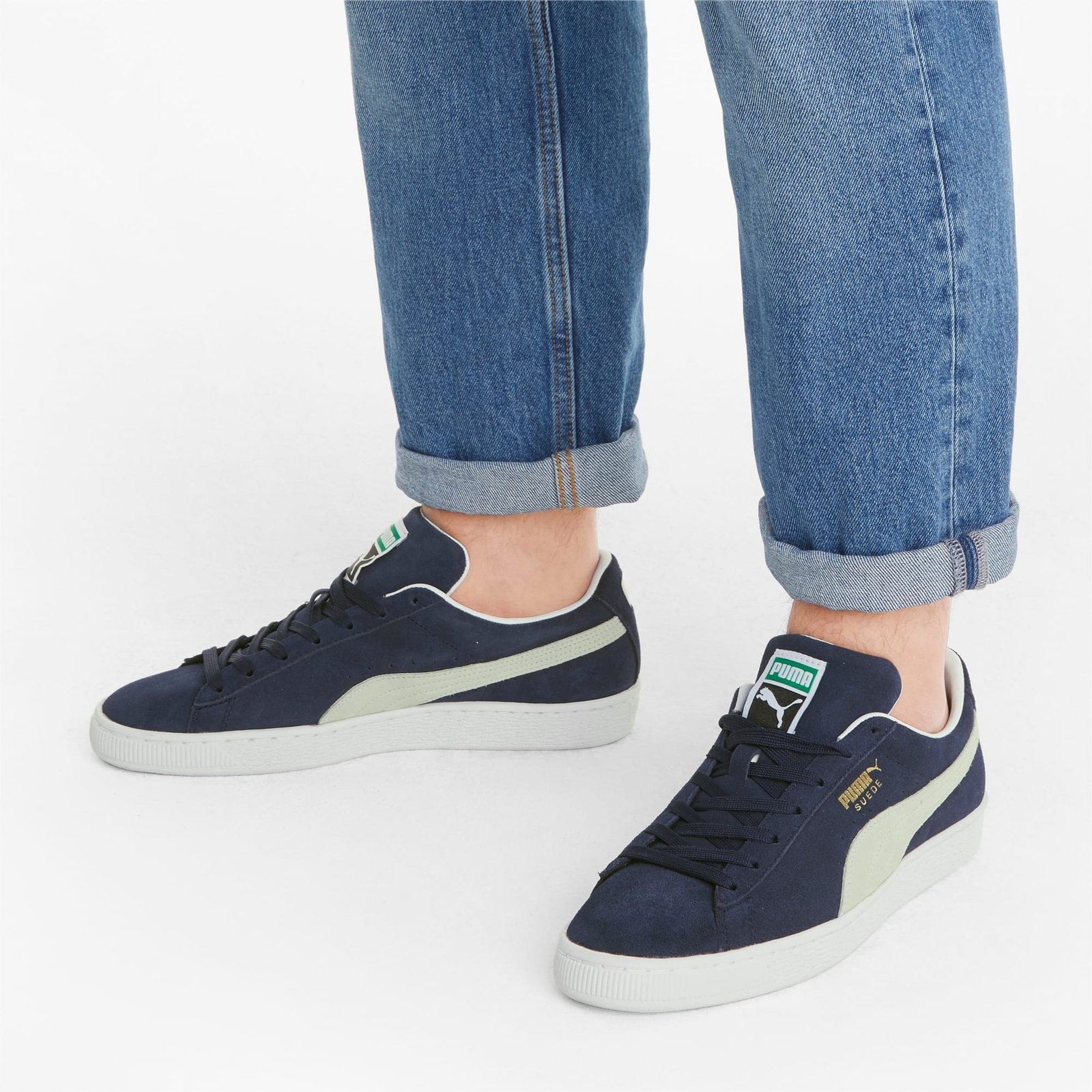 TENIS PUMA SUEDE CLASSIC XXI AZUL HOMBRE