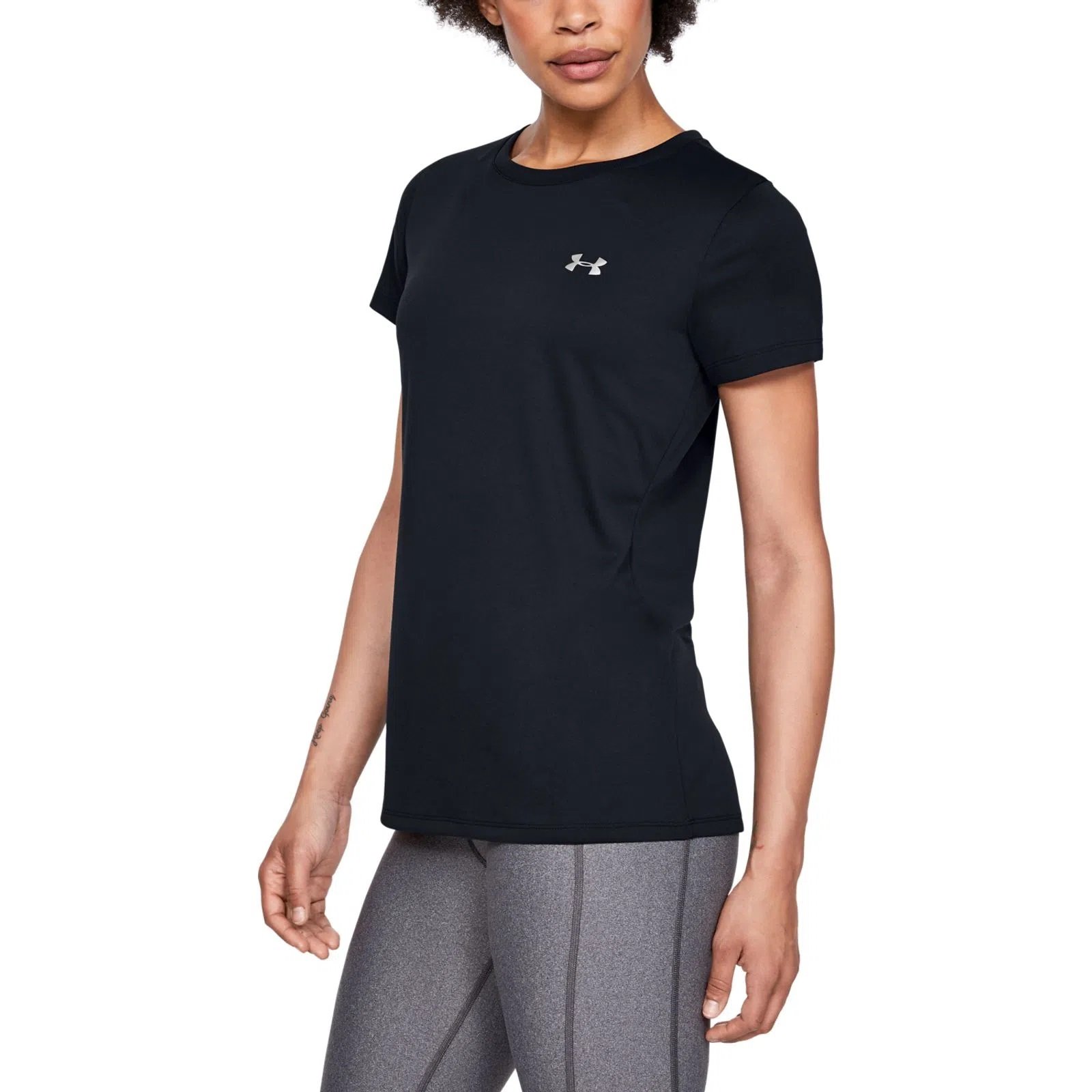 CAMISETA UNDER ARMOUR TECH SOLID NEGRO M