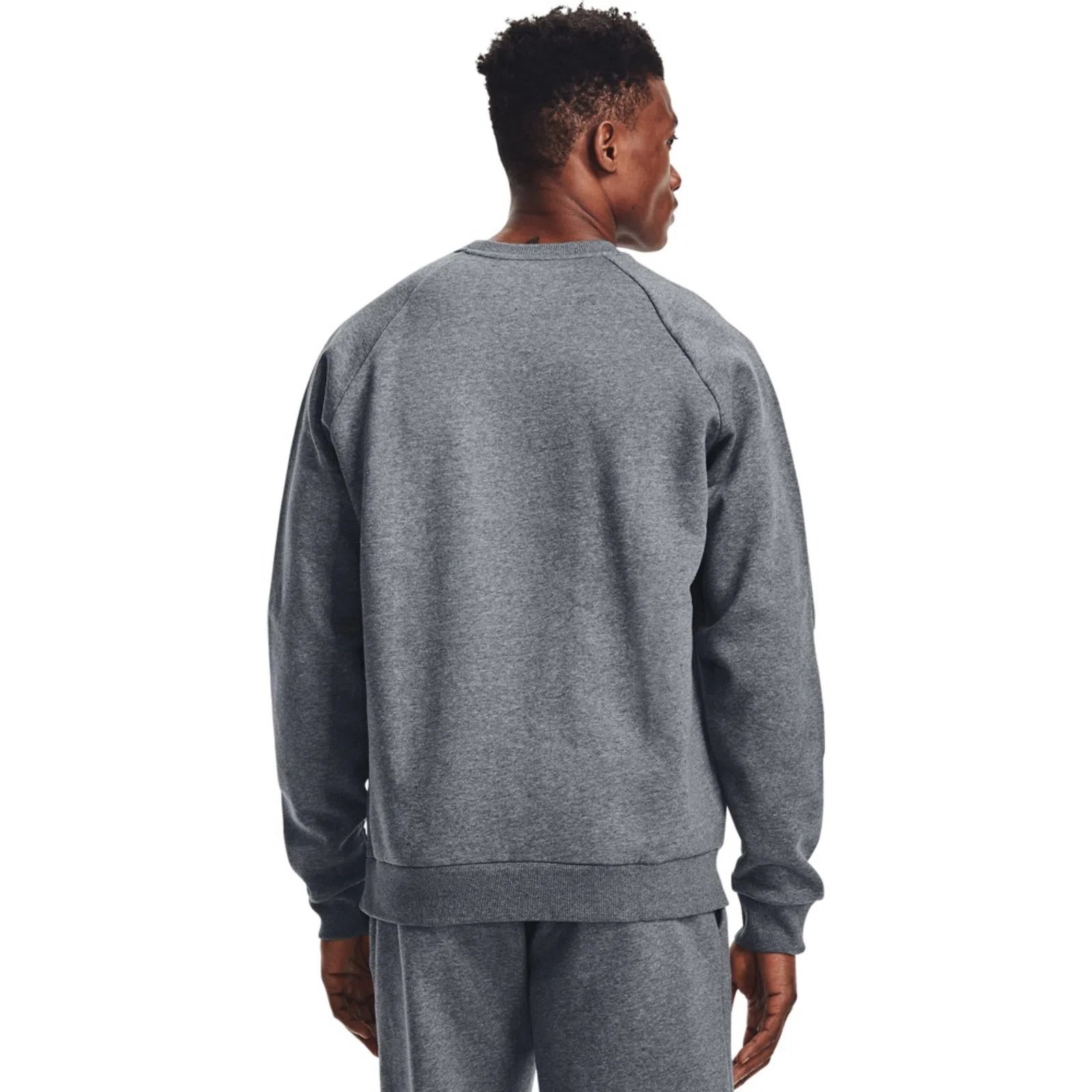 BUZO UNDER ARMOUR RIVAL FLEECE CREW GRIS